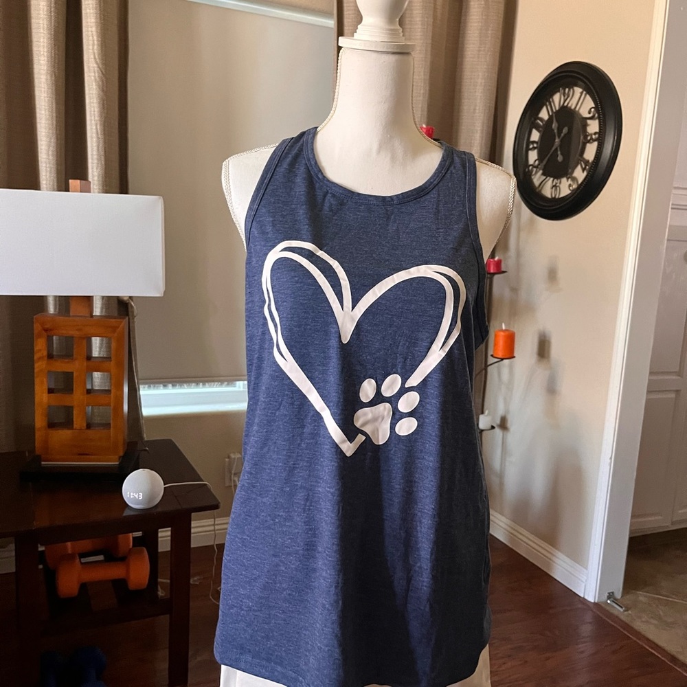Blue tank top brand new